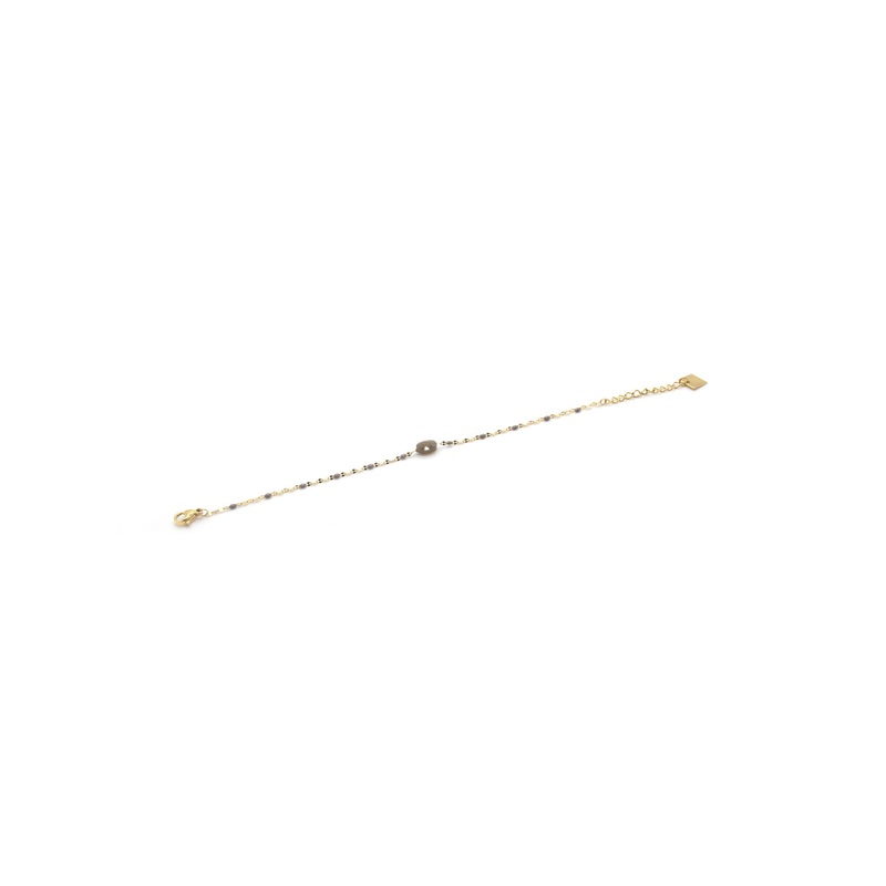 Zag Bijoux Bracelet SBS4981 Grey Stone Gold