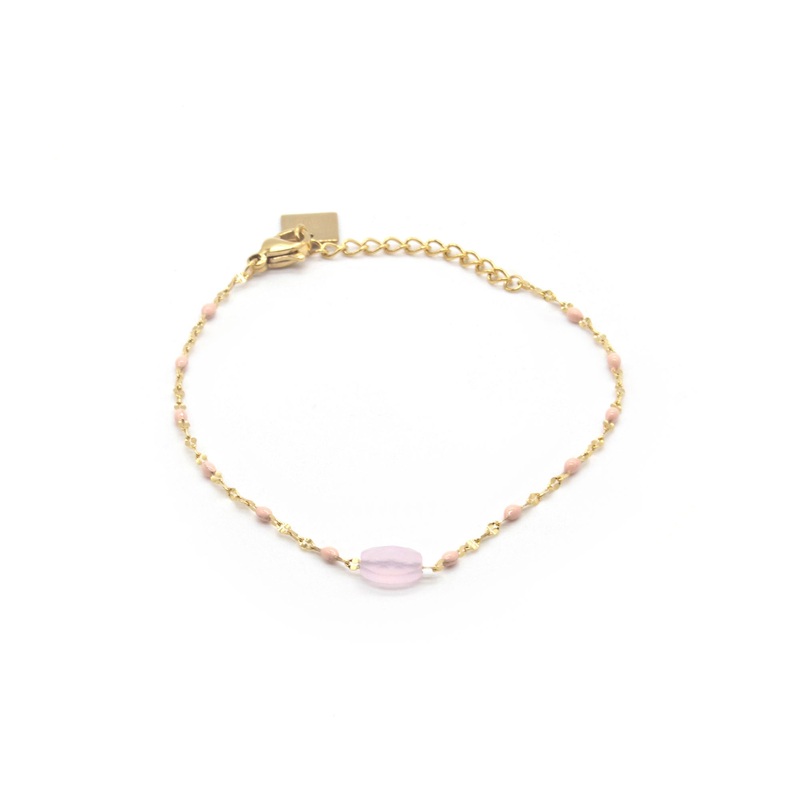 Zag Bijoux Bracelet SBS4981 Rose Stone Gold