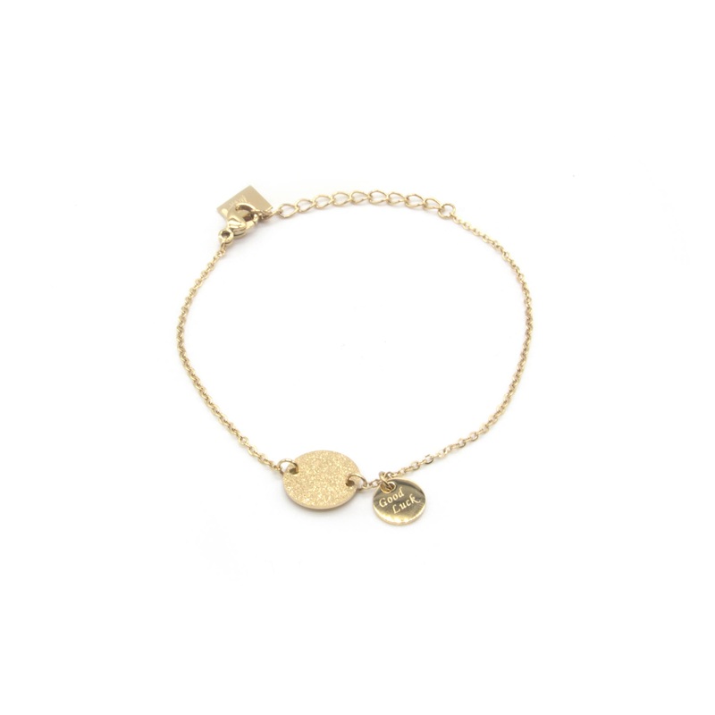 Zag Bijoux Bracelet SBS5825 Circle-Tag Gold Uni