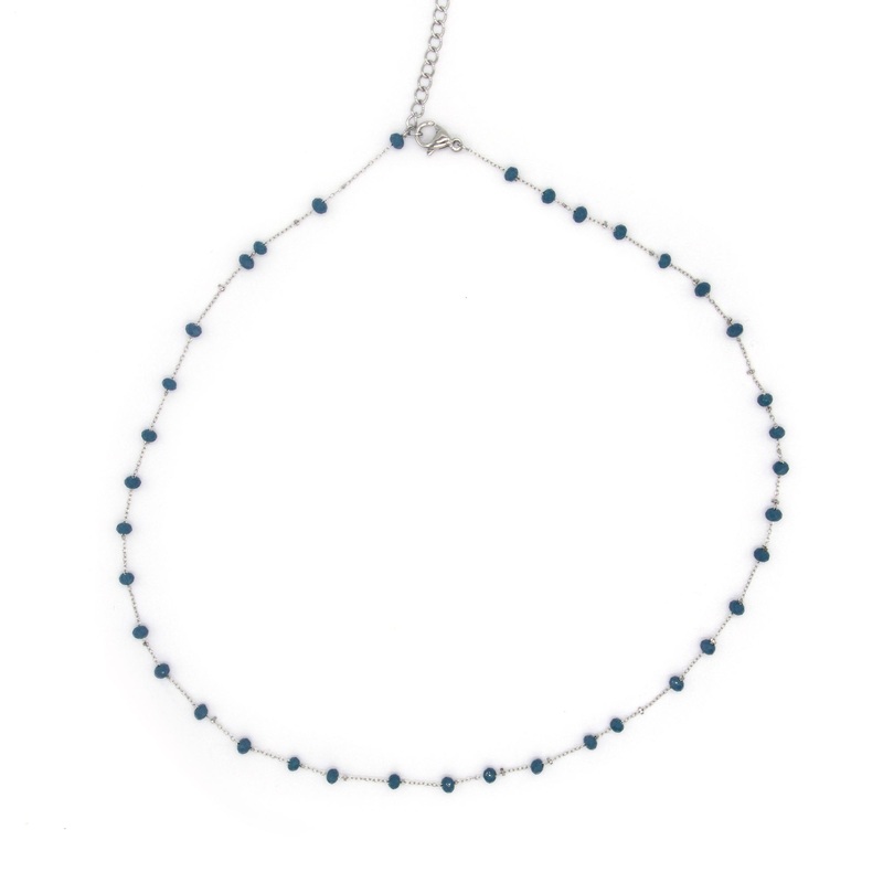 Zag Bijoux Necklace SNS2492 Balls Steel