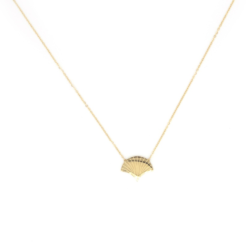 Zag Bijoux Necklace SNS4030 Shell Gold