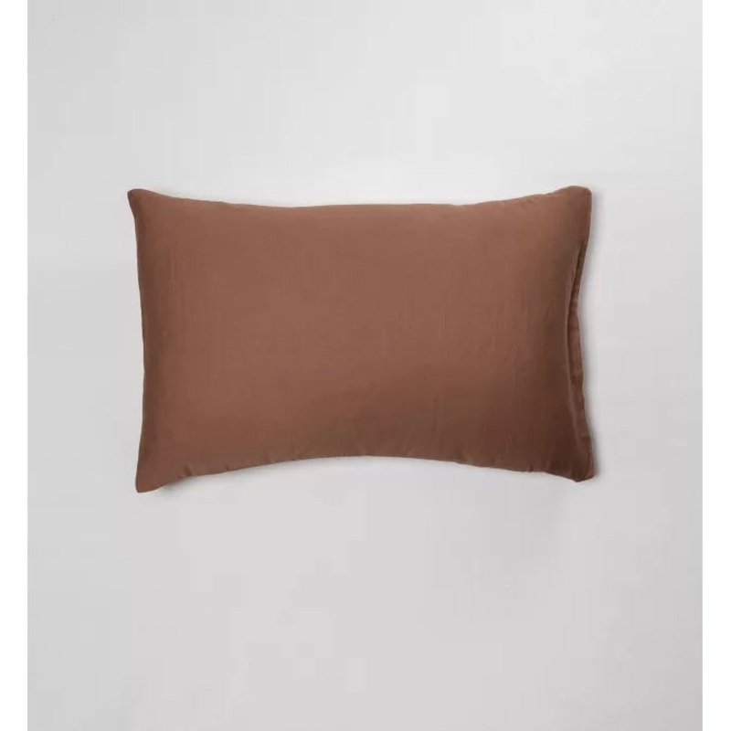 Kadolis Organic Cotton Pillow Case 40x60cm Terracotta