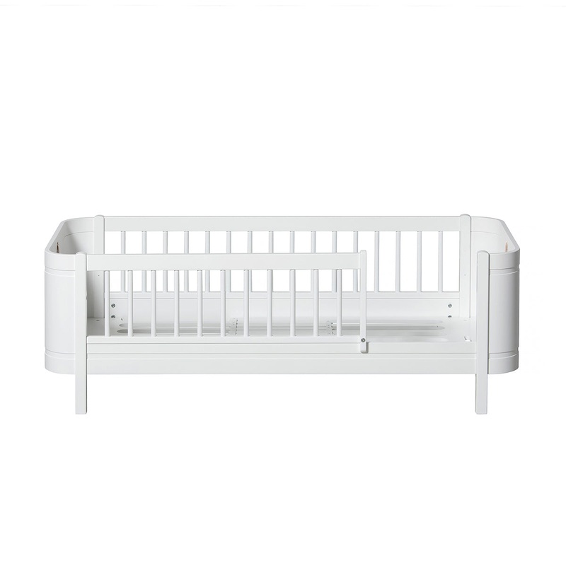 Oliver Furniture Wood Mini+ Junior Bed White (Pre-Order; Est. Delivery in 6-10 Weeks)