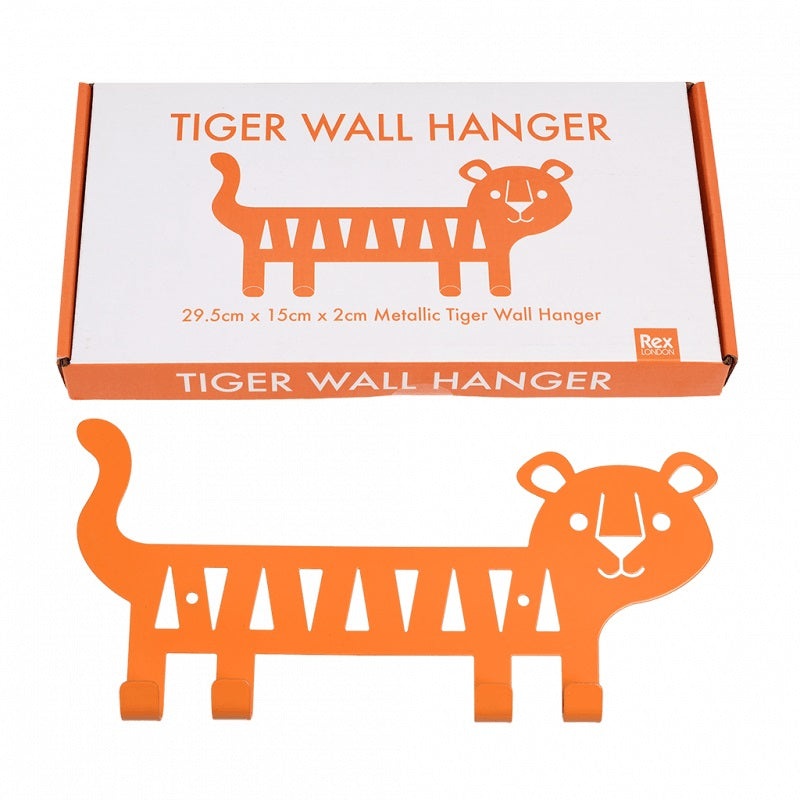 Rex Metal Wall Hanger - Tiger