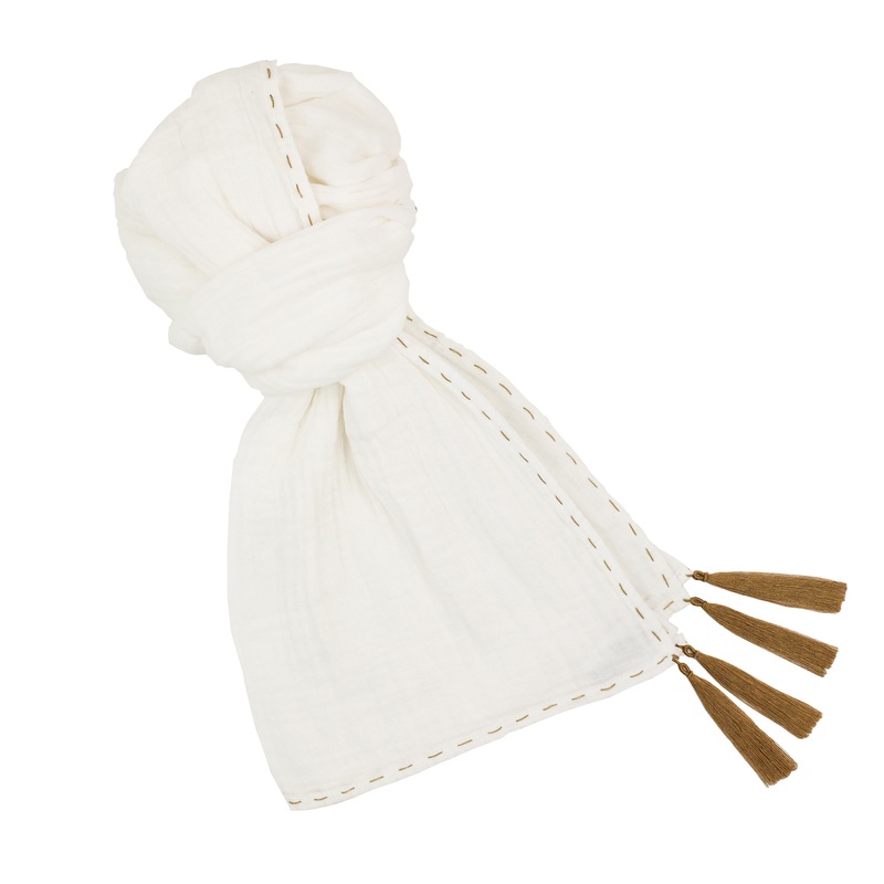 Numero 74 Scarf Kid White