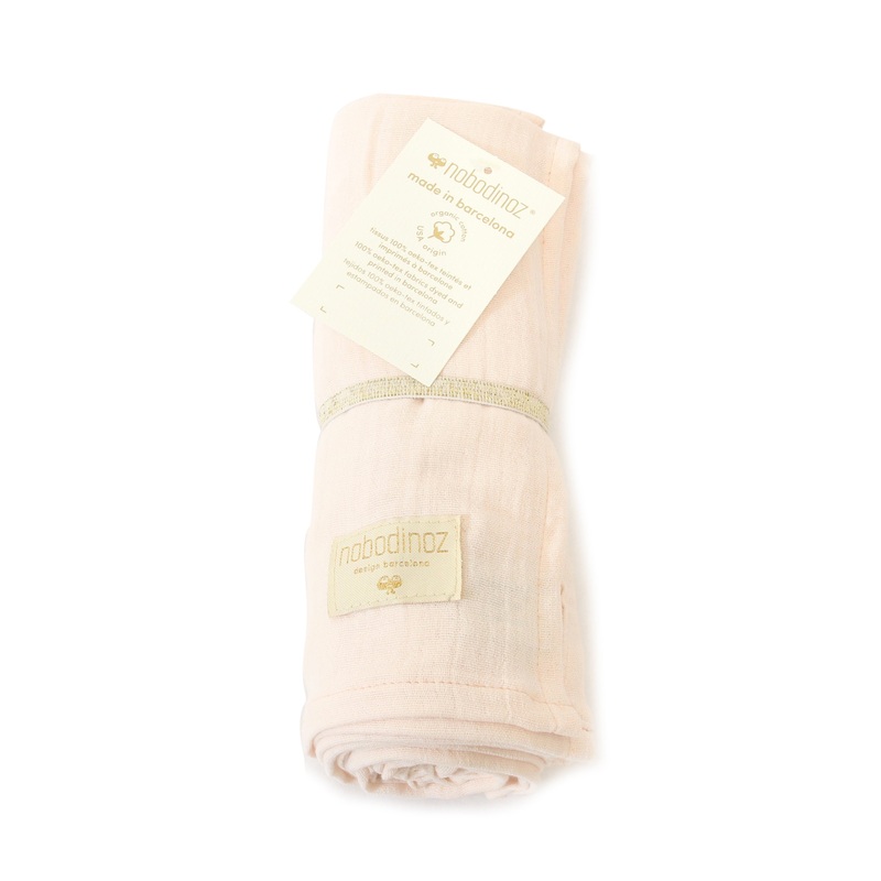 nobodinoz Butterfly Swaddle Dream Pink