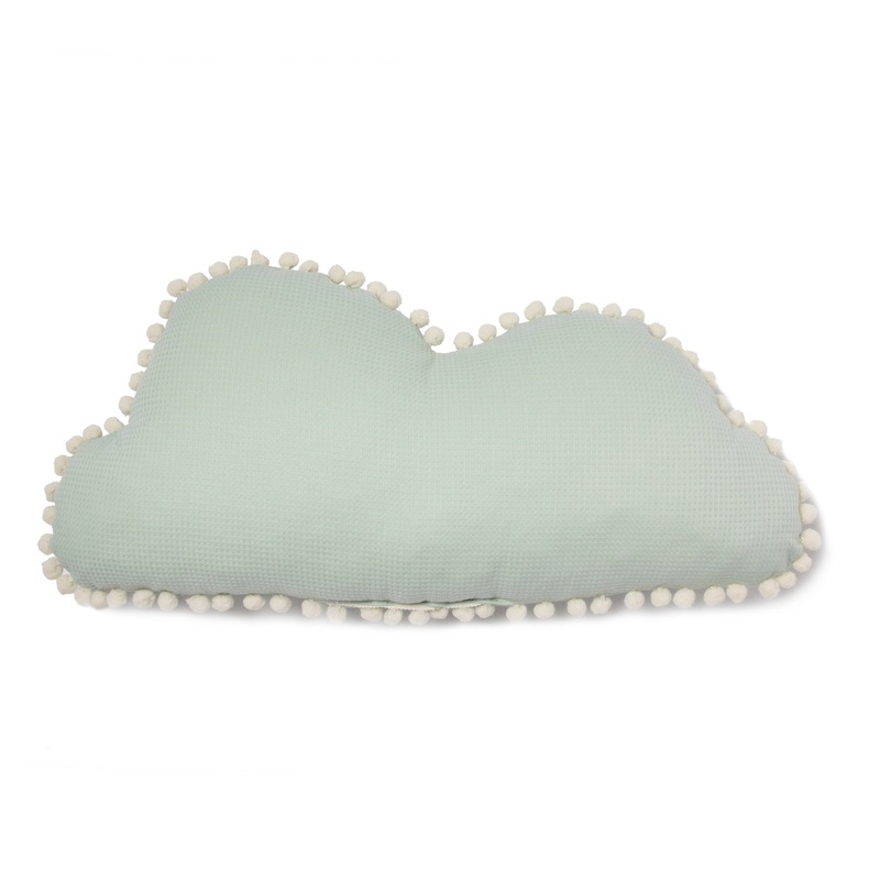nobodinoz Marshmallow Cloud Cushion Aqua