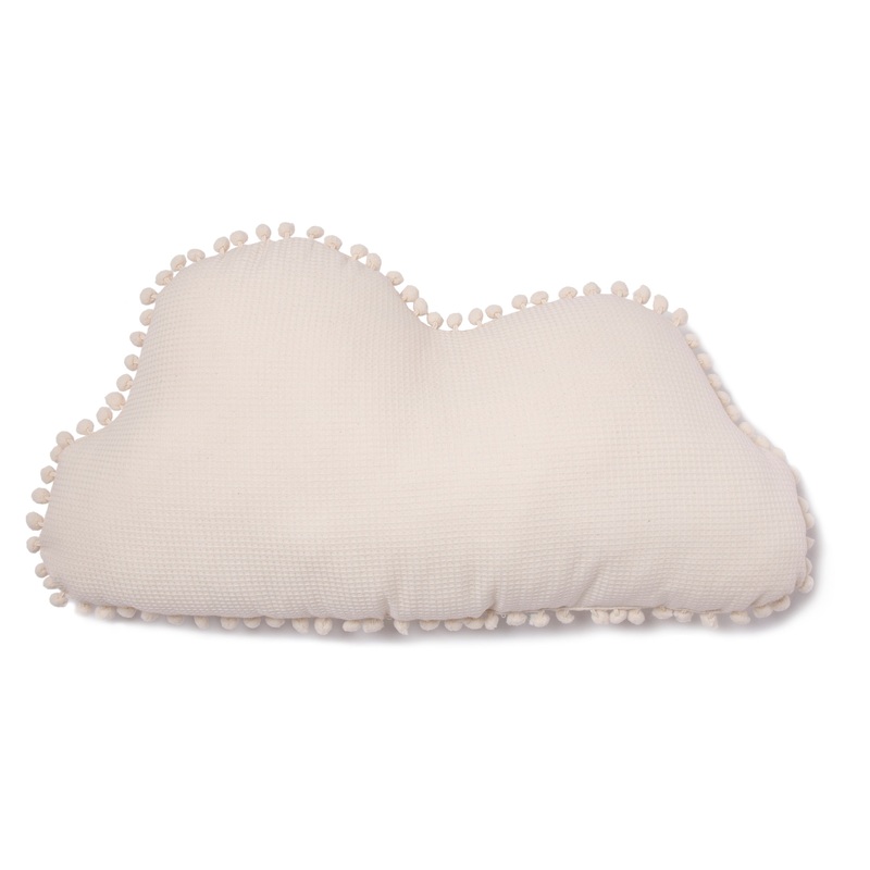 nobodinoz Marshmallow Cloud Cushion Natural