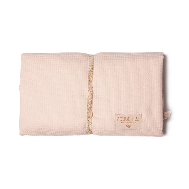nobodinoz Mozart Waterproof Changing Pad Dream Pink