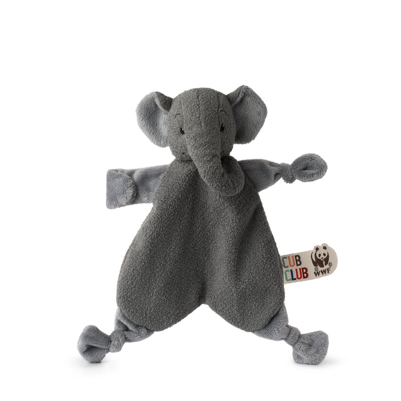 WWF Cub Club Ebu The Elephant Grey Soother