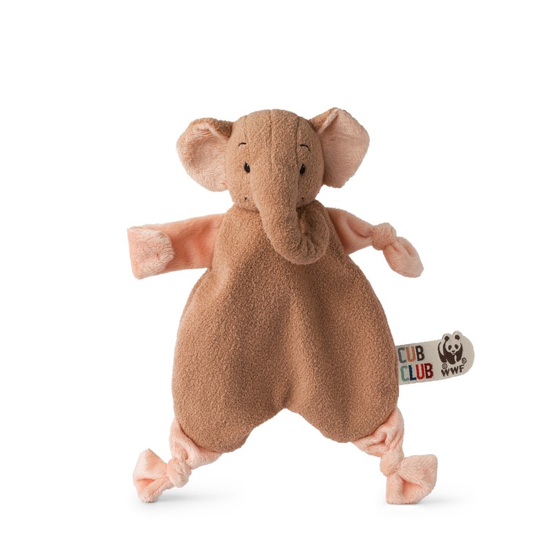 WWF Cub Club Ebu The Elephant Pink Soother