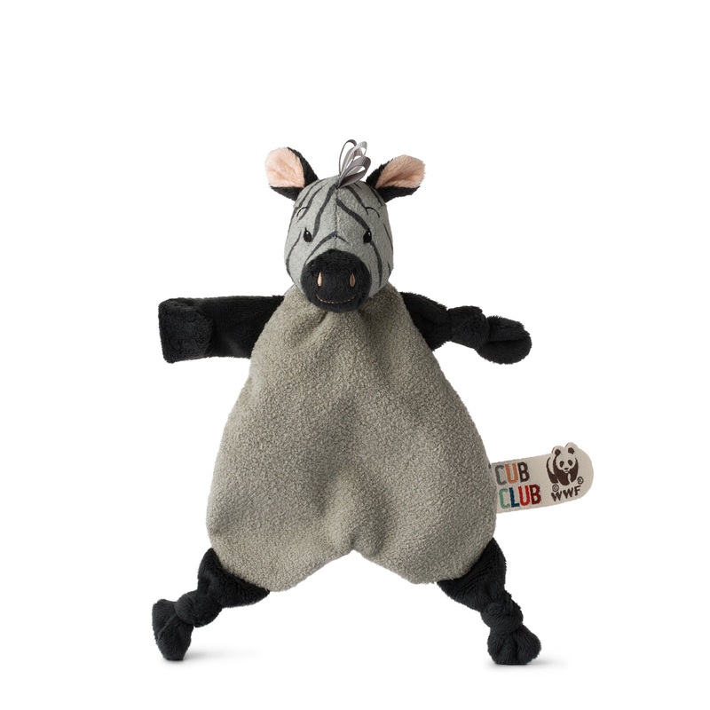WWF Cub Club Ziko The Zebra Grey Soother