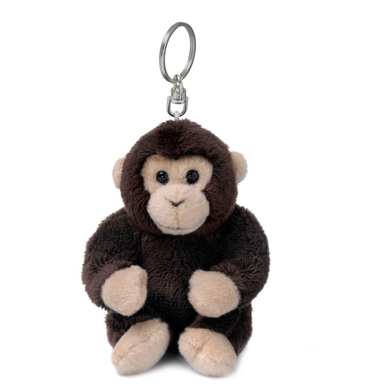 WWF Plush Chimpanzee Keychain
