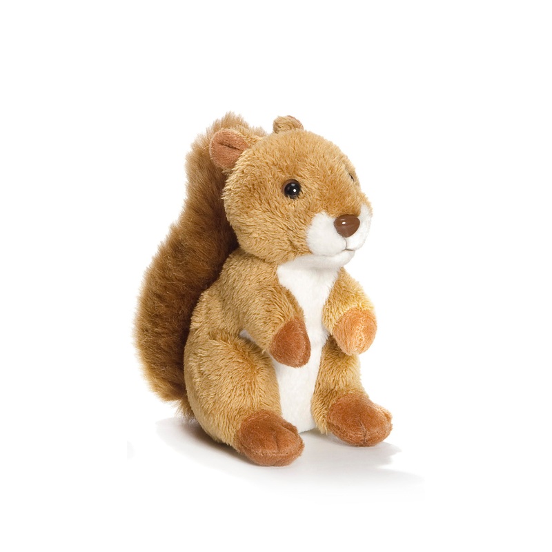 WWF Plush Forest Animal Squirrel
