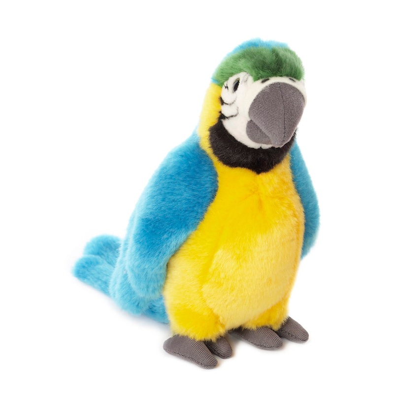 WWF Plush Tropical Birds Blue