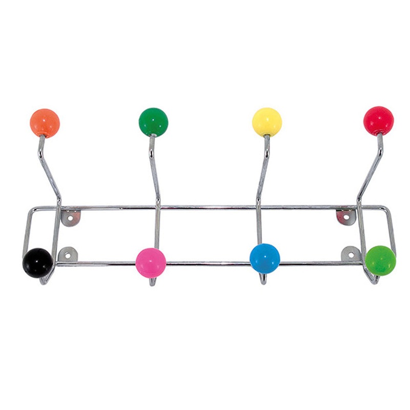 Present Time Hat Rack Saturnus with Coloured Assorted Balls