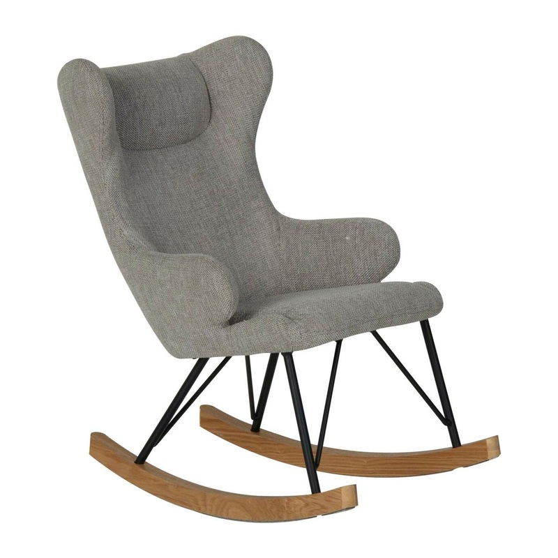 Quax Kids Rocking Chair De Luxe - Sand Grey