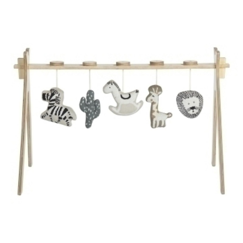 Quax Teepee - Activity Arch + 5 Knitted Toys