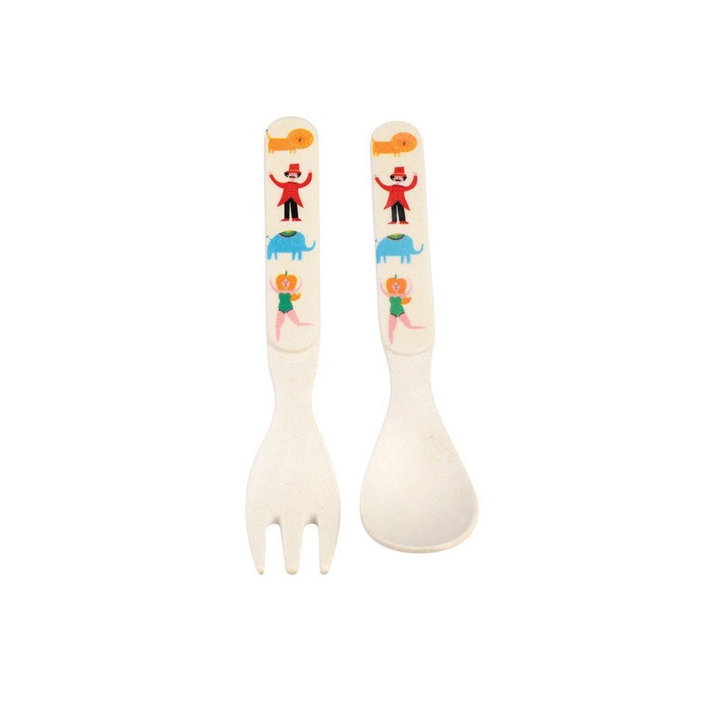 Rex Big Top Circus Bamboo Cutlery