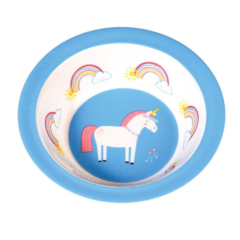 Rex Unicorn Melamine Bowl