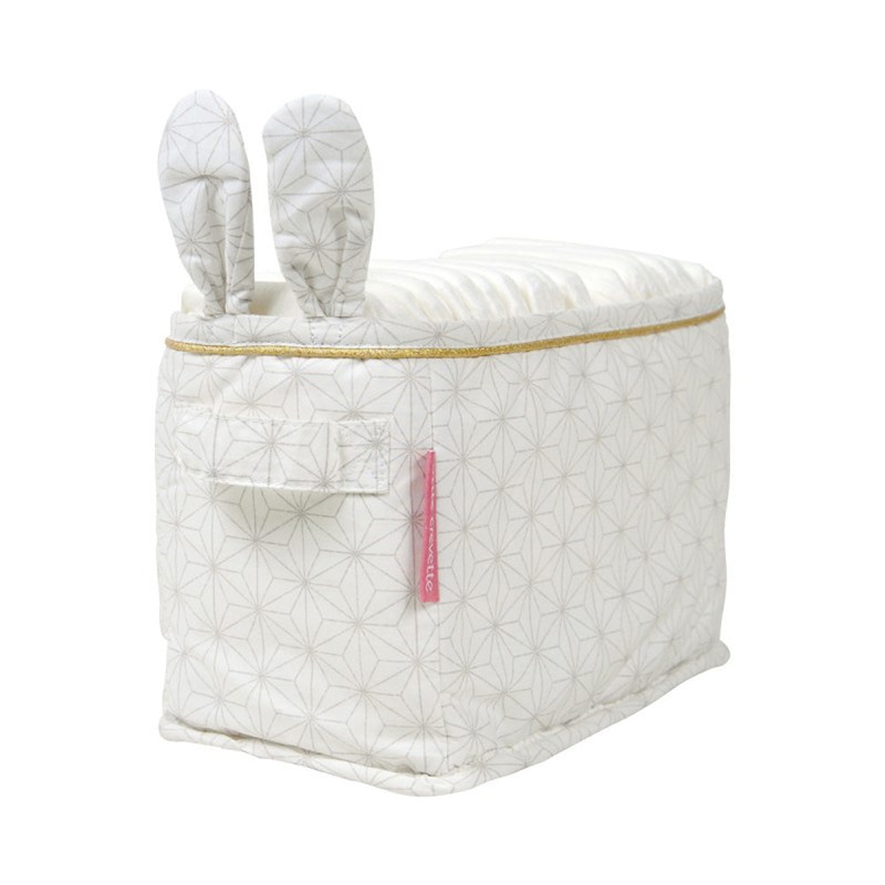 Little Crevette Diaper Storage Pompom