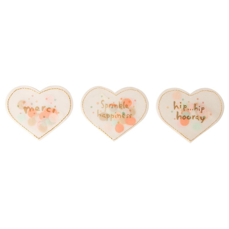 Maileg Confetti Heart 3 Ass