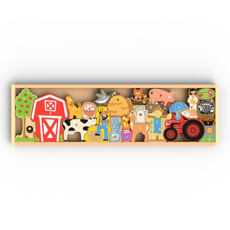 BeginAgain Farm A To Z Puzzle