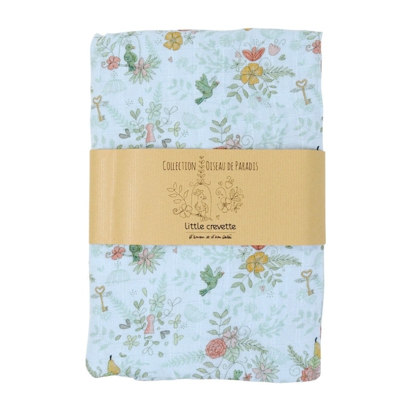 Little Crevette Large Muslin Paradis