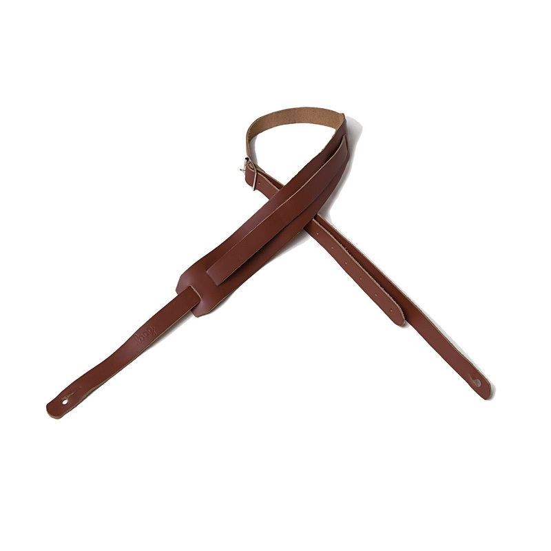 Loog Leather Slim Guitar Strap