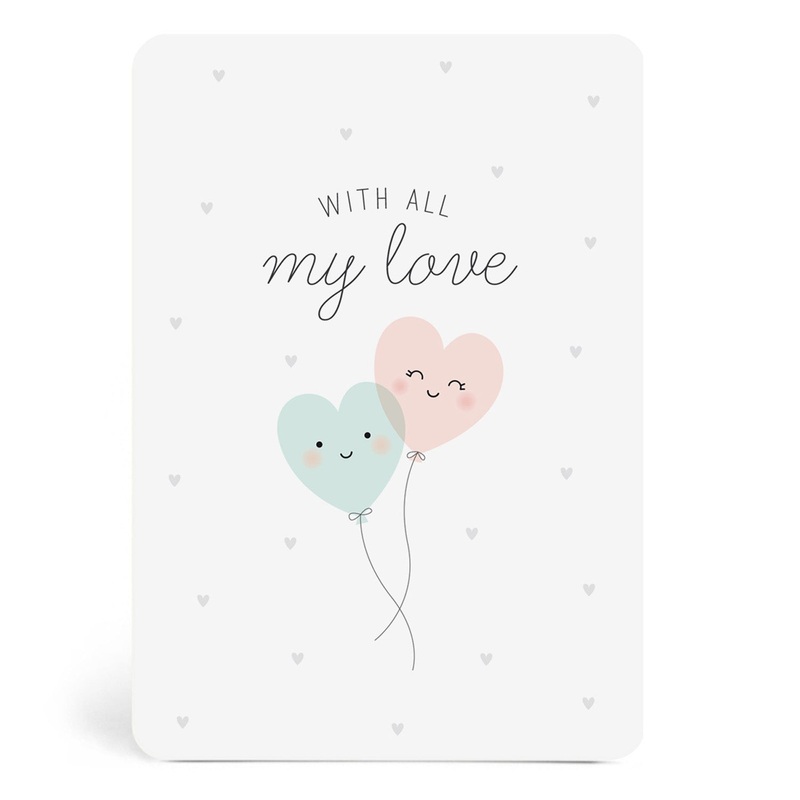 Zu Boutique Card With All My Love