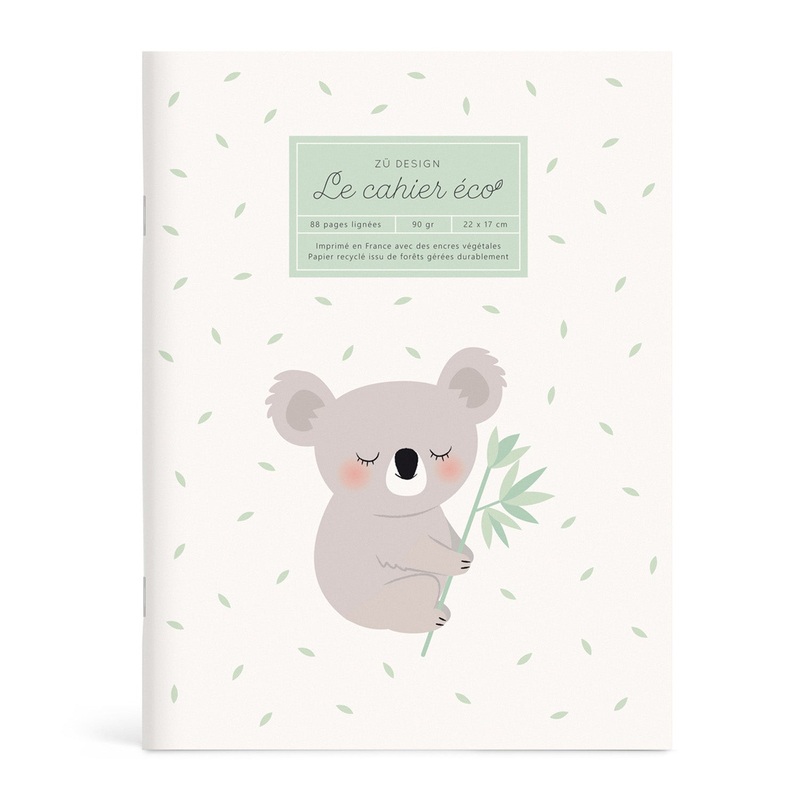 Zu Boutique Eco Notebook Koala