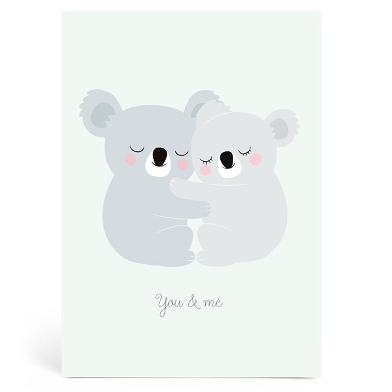 Zu Boutique Grand Card Koalas
