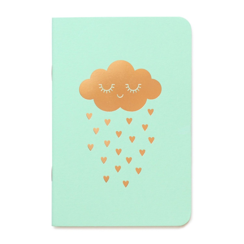 Zu Boutique Notebook Rain Gold
