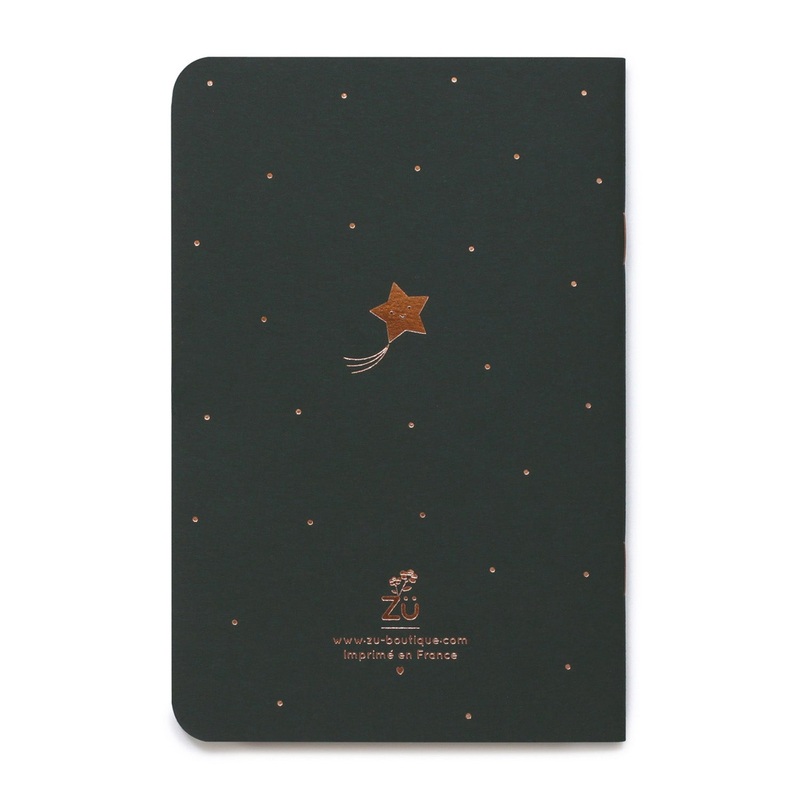 Zu Boutique Notebook Shooting Stars Gold