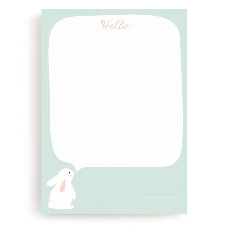 Zu Boutique Notepad Rabbit