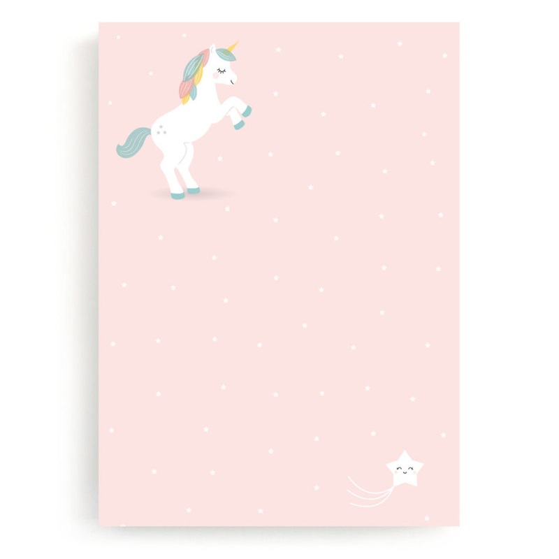 Zu Boutique Notepad Unicorn