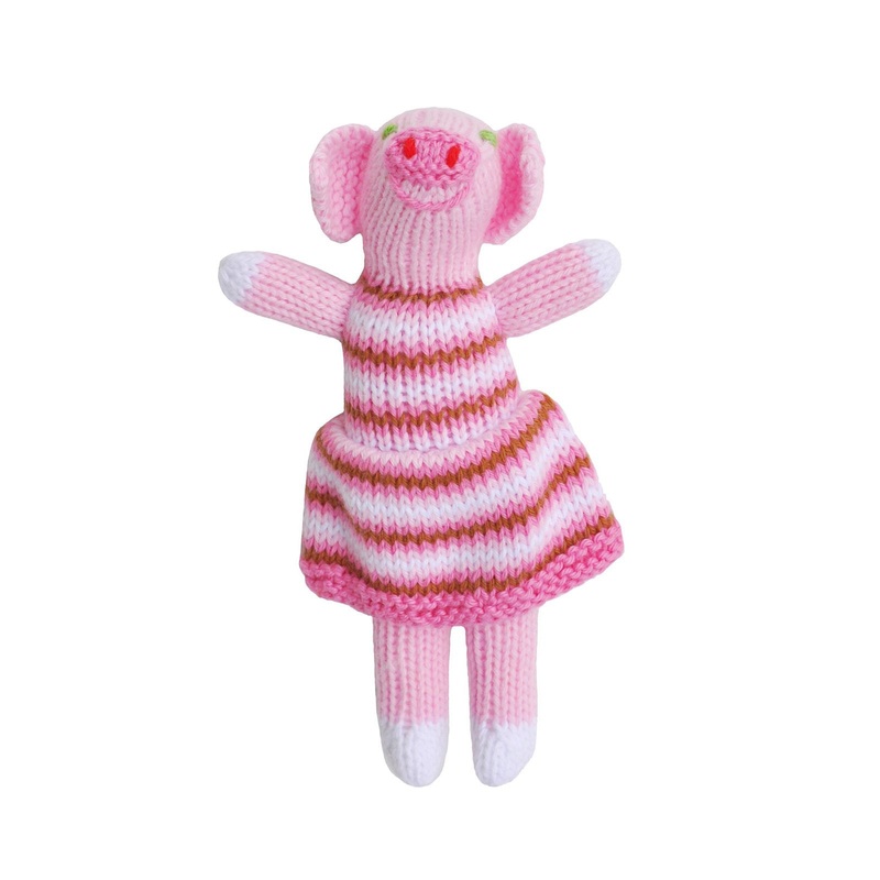 Blabla Kids Original Pig Rattle