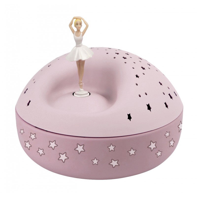Trousselier Night Light - Star Projector with Music Ballerina 12cm