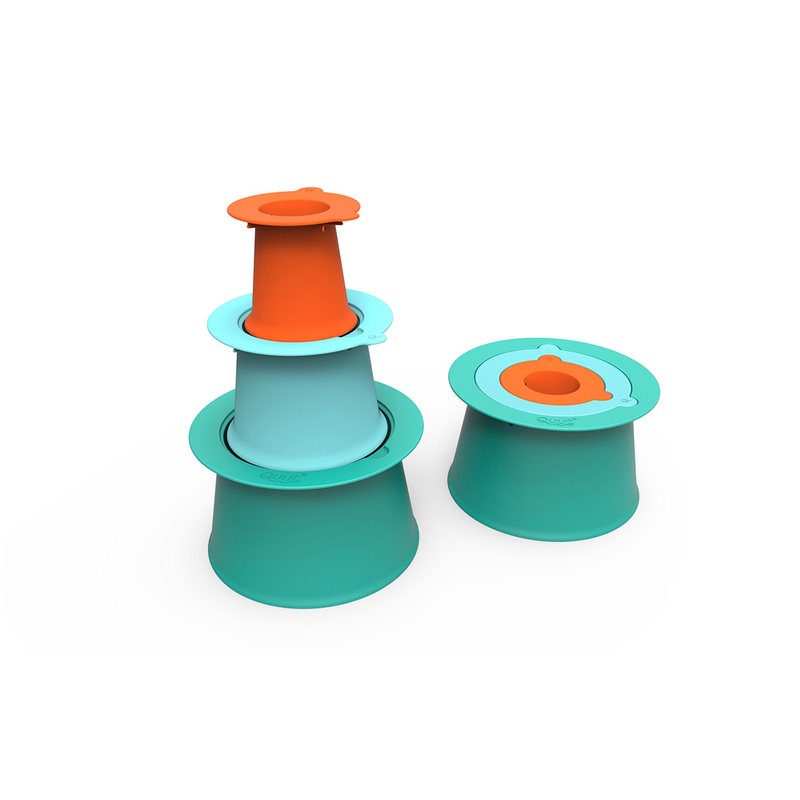 Quut Alto Lagoon Green + Vintage Blue + Mighty Orange