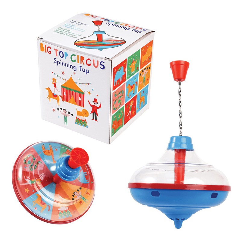 Rex Big Top Circus Spinning Top