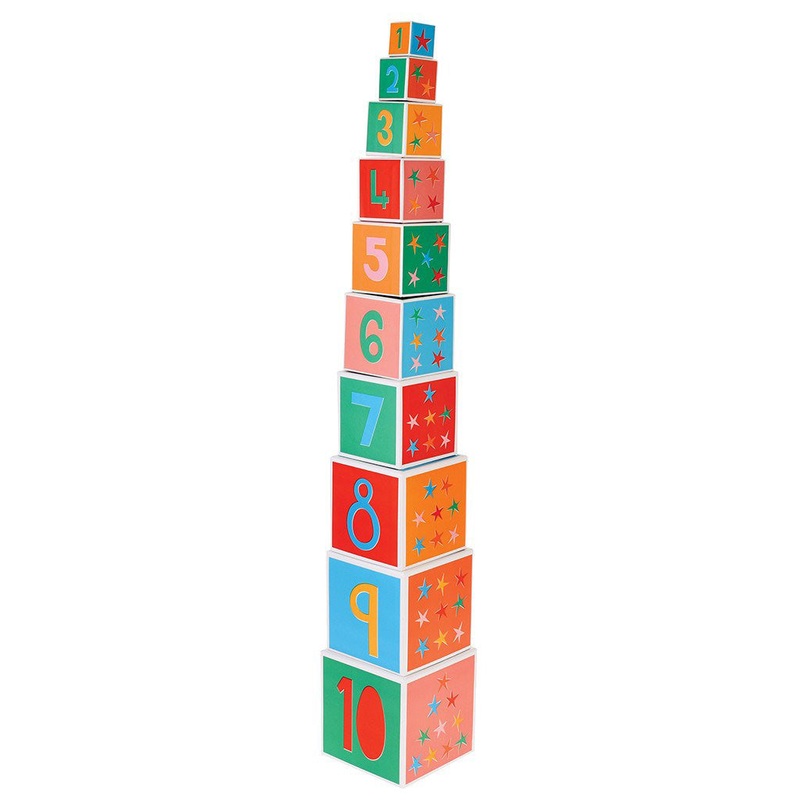 Rex Set of 10 Big Top Circus Nesting Blocks