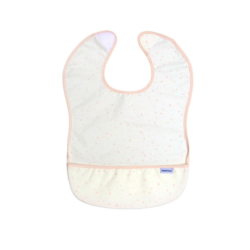 Cambrass Bib Square PVC Astra Pink/Star