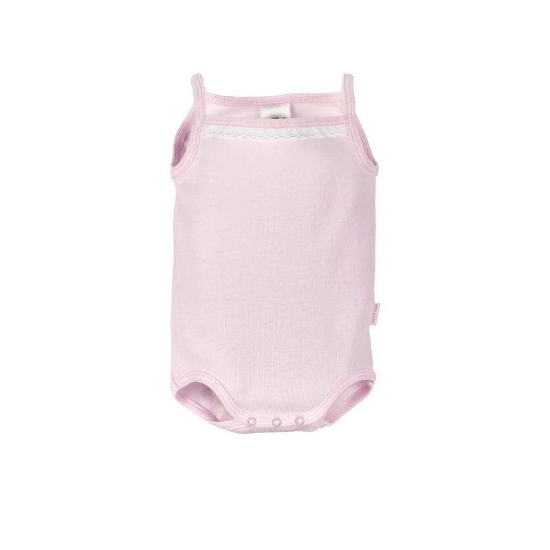 Cambrass Body with Straps Puntilla Pink