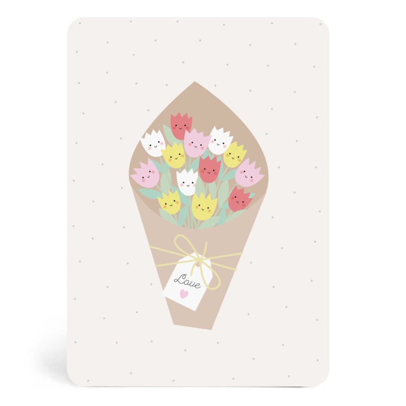 Zu Boutique Card Bouquet