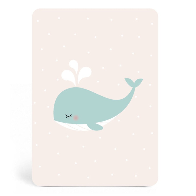 Zu Boutique Card Whale