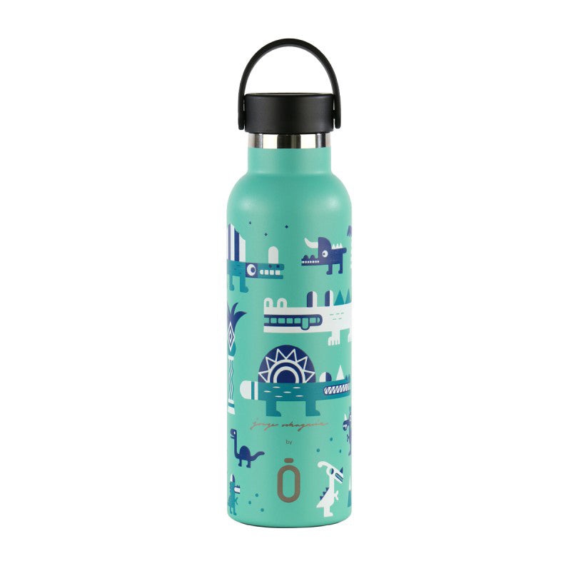 Runbott Thermal Bottle Sport+C.Stand. 600 ml-7x7x25 Jorge Ochagavia Crocodile