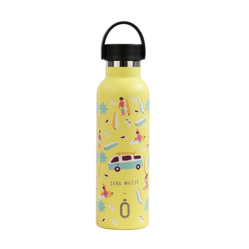 Runbott Thermal Bottle Sport+C.Stand. 600 ml-7x7x25 Sara Maese Surf