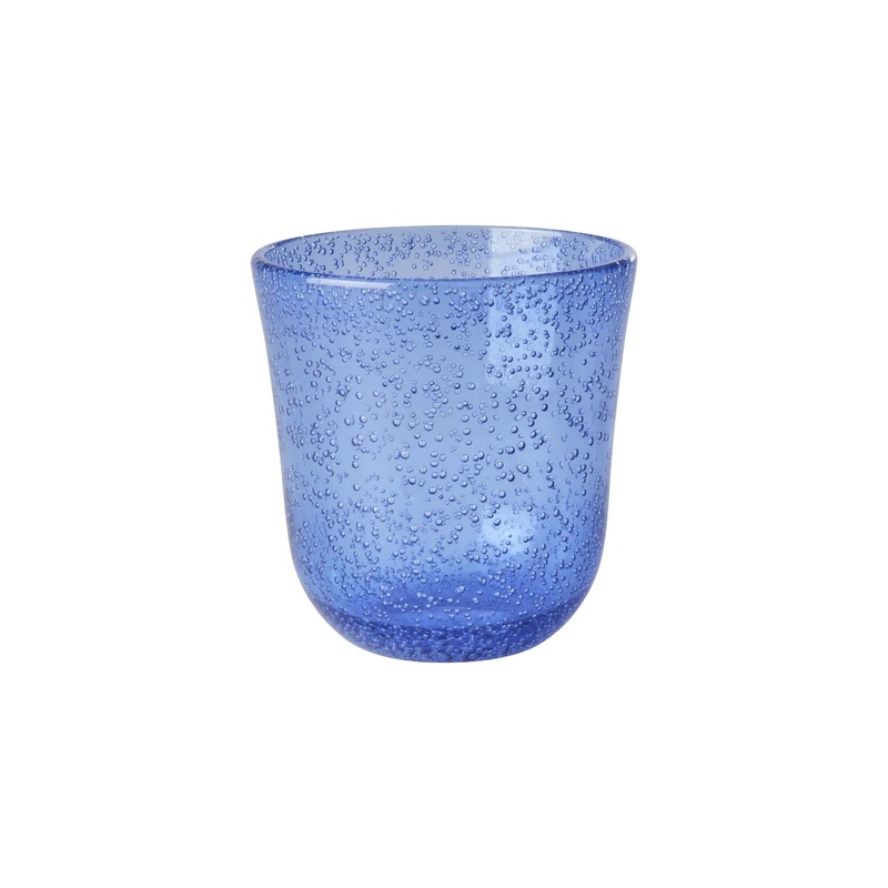 Rice DK Acrylic Tumbler in Bubble Design - Blue - 410ml