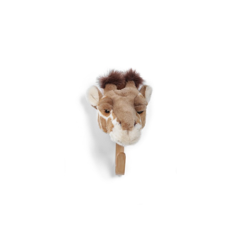 Wild & Soft Coat Hanger Sm. Head Giraffe
