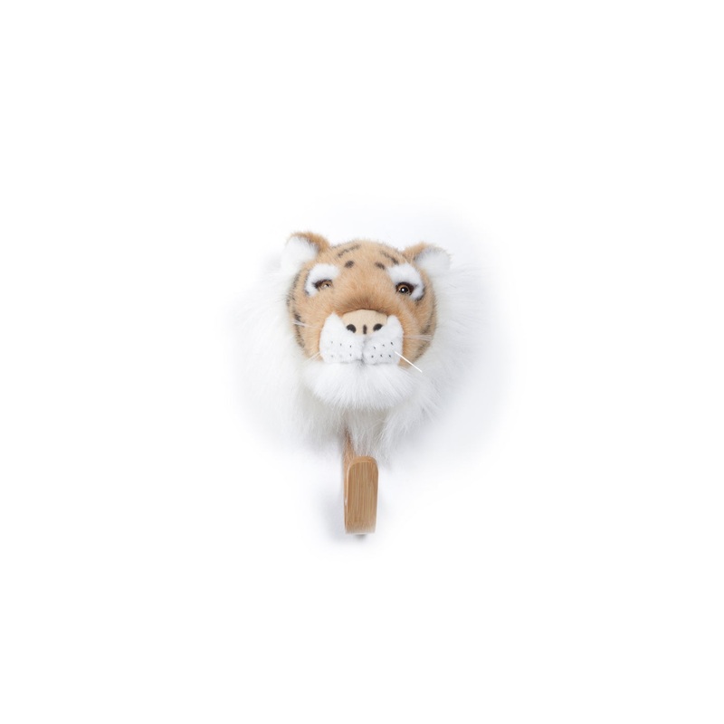 Wild & Soft Coat Hanger Sm. Head Tiger